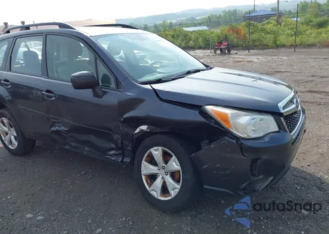 2015 Subaru Forester 2.5I из США, поврежденный, VIN JF2SJABC4FH445436